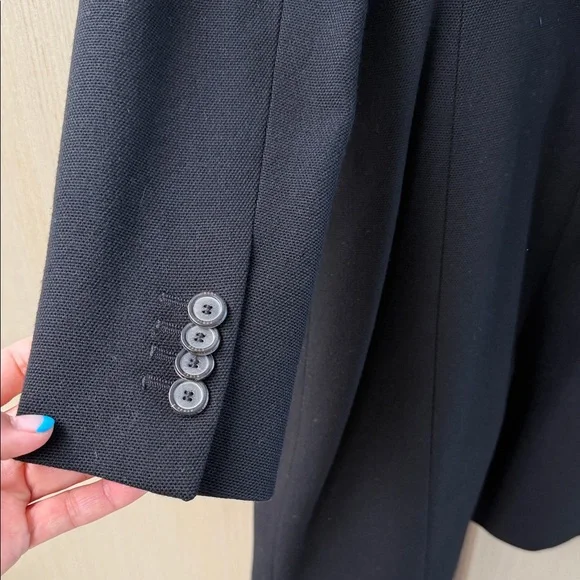 Zara Black Women's Blazer Coat - Picture 8 of 9